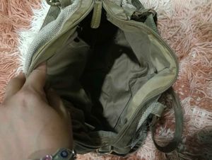 Stylish Gray Hobo Bag