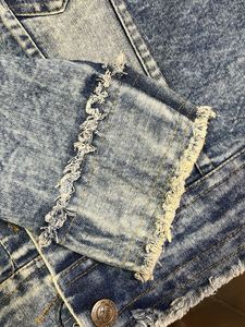 Distressed Denim Jacket