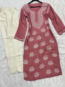 Lucknowi Kurta Set🎀