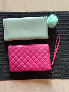 Cute Quilted Wallet Set