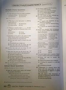 CBSE Class 10 English Objective Question Bank
