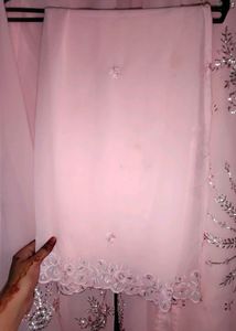 Elegant pink sharara set only one time worn