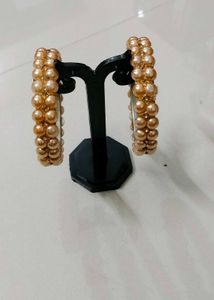 Brand new Pearl and Gold Bangles