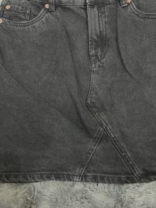 Denim Mini Skirt
