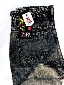 Ripped Wide Leg Jeans