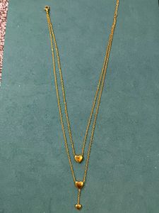 Chic Layered Heart Necklace