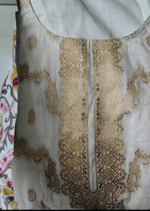 pure dola silk banarasi top n duppata