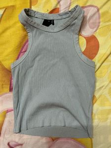 Ribbed Racerback Tank Top