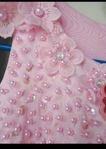 Pink Lace Party Dress