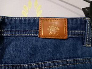 Diesel Women's Blue Denim Jeans