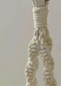 Macrame Mini Pot Plant Hanger