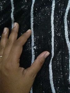 Striped Sequin Top