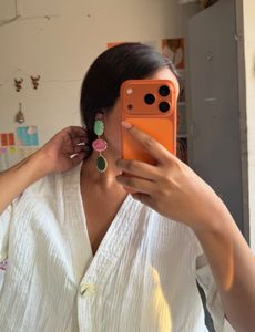 Multi-Gemstone Drop Earrings