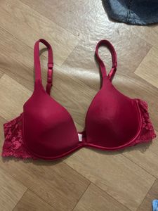 Beautiful Red Lace Bra
