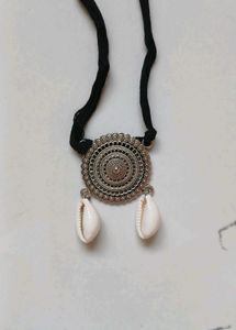 Bohemian Tribal Oxidized Necklace