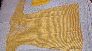 new silk saree with Kurta Set
