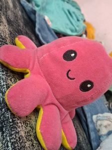 Reversible Octopus Plush Toy