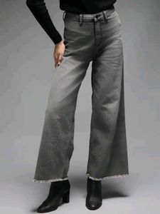 New Baggy Gray Stylish Denim Jeans | High Star