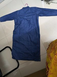 Blue Denim Kurta