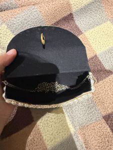 Elegant Beaded Clutch Bag