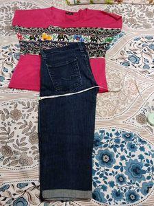 COMBO - Capri and top