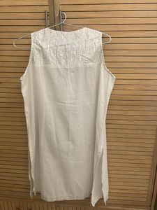 Ladies Kurta, White, Large