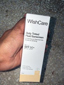 WishCare Daily Tinted Fluid Sunscreen SPF 50+