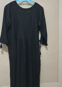 Embroidered Black Kurti XL