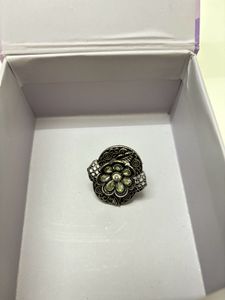 Vintage Floral Statement Ring