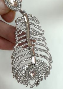 Exquisite Feather Drop Earrings