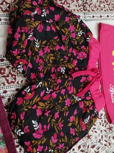 Cute Mermaid Print Outfit for Girls