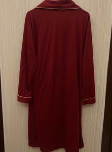 Cozy Burgundy Robe