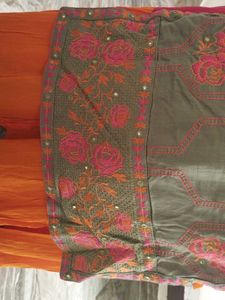 Women's Kurta Set with Skirt(Indo-western)