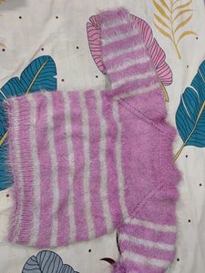 Cute Striped Knitted Sweater