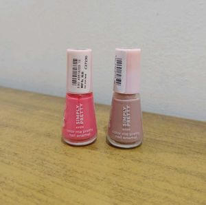 Avon Simply Pretty Nail Enamel Set of 2