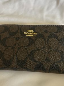 Coach Signature Monogram Wallet