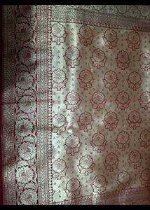 Elegant Teal Banarasi Saree