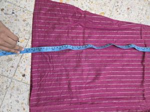 Maroon Kurta Set with Dupatta