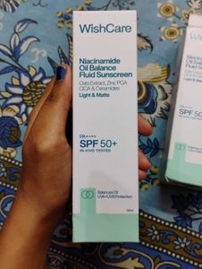 WishCare Niacinamide Oil Balance Sunscreen