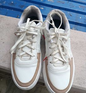 Campus White Casual Shoes