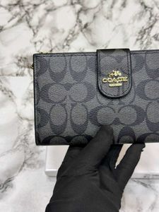 Coach Signature Canvas Wallet