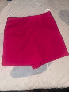 Stylish Pink Skirt Shorts