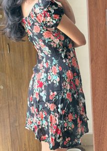 Black Floral Dress