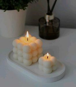 Soye Wax Bubble Candles - Set of 2 ( big & sm