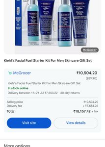 Kiehl's Facial Fuel Set