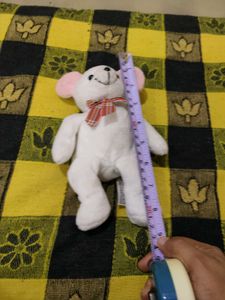 Cute Plush Mouse with Bow Tie