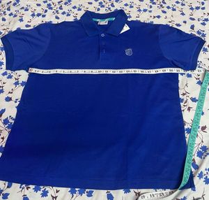 K-SWISS Classic Blue Shirt** 🔵
