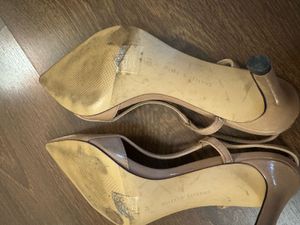 Charles &amp; Keith Nude Heels (used)