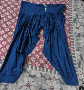 Embroidered Blue Cotton Kurta Set with Dupatta