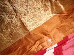 Elegant Mustard Saree